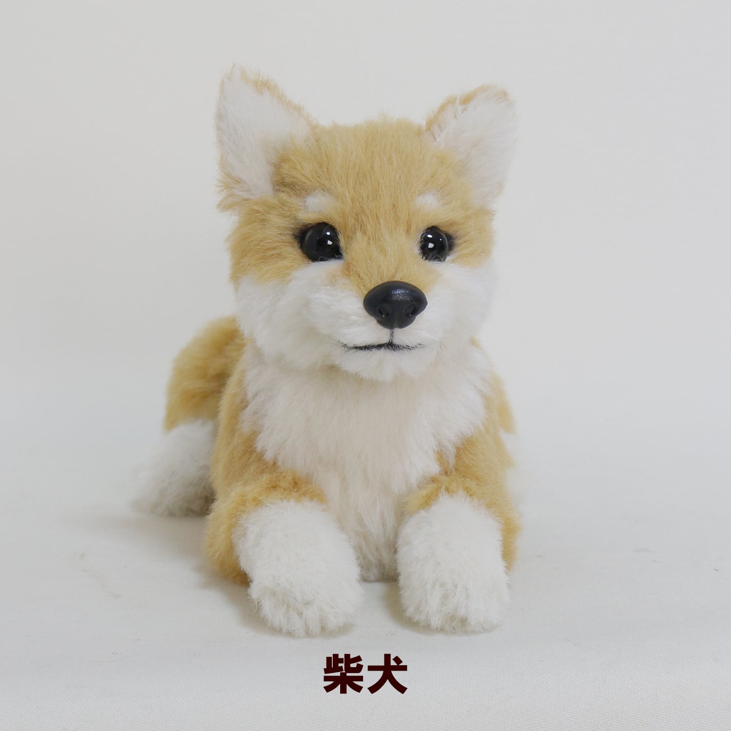 職人さん手作り作品.木彫下地の柘植細工.可愛い犬さんの置物オブジェ