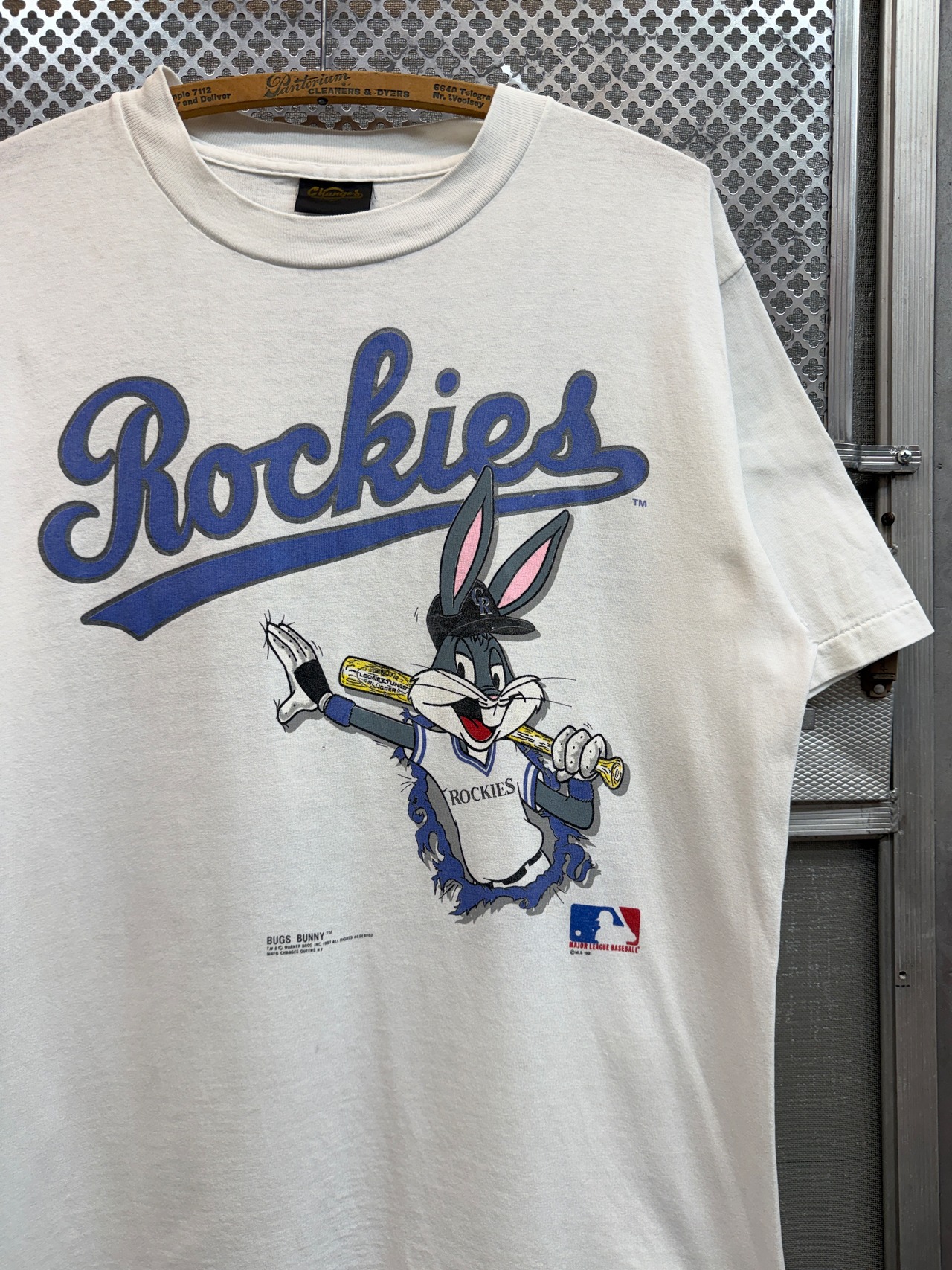 90s Colorado Rockies × Bugs Bunny / Changes made in usa・画像2