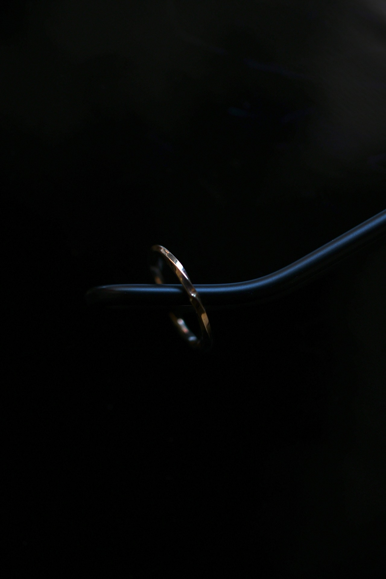 9K TWISTED MINIMAL RING (1.5mm) #01~11