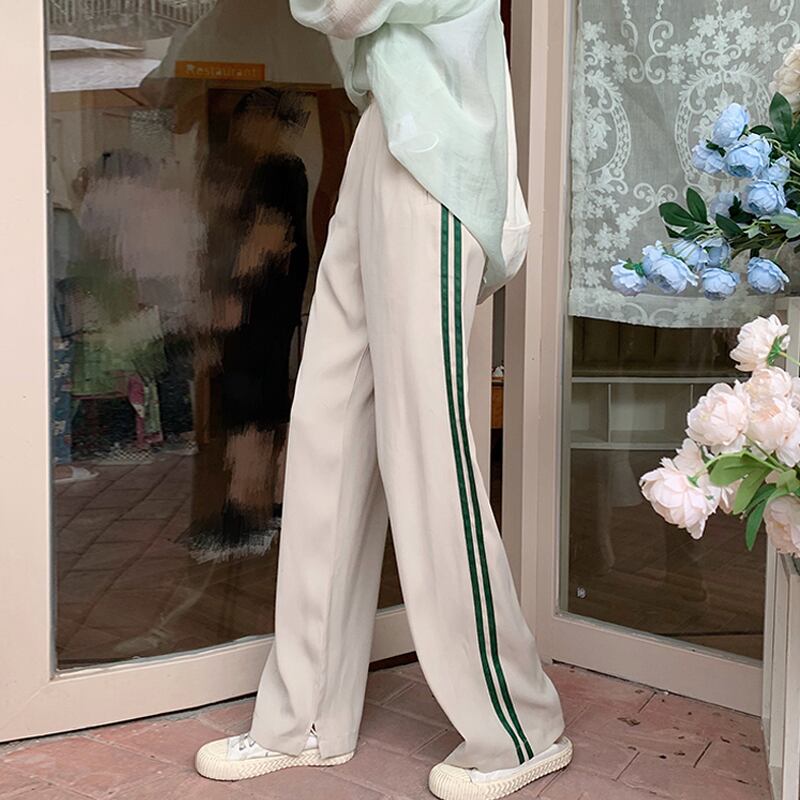 パンツ スプリングオータムルーズワイドレッグウェスト 春物 秋物 ワイドパンツ スーパーモール81132800800