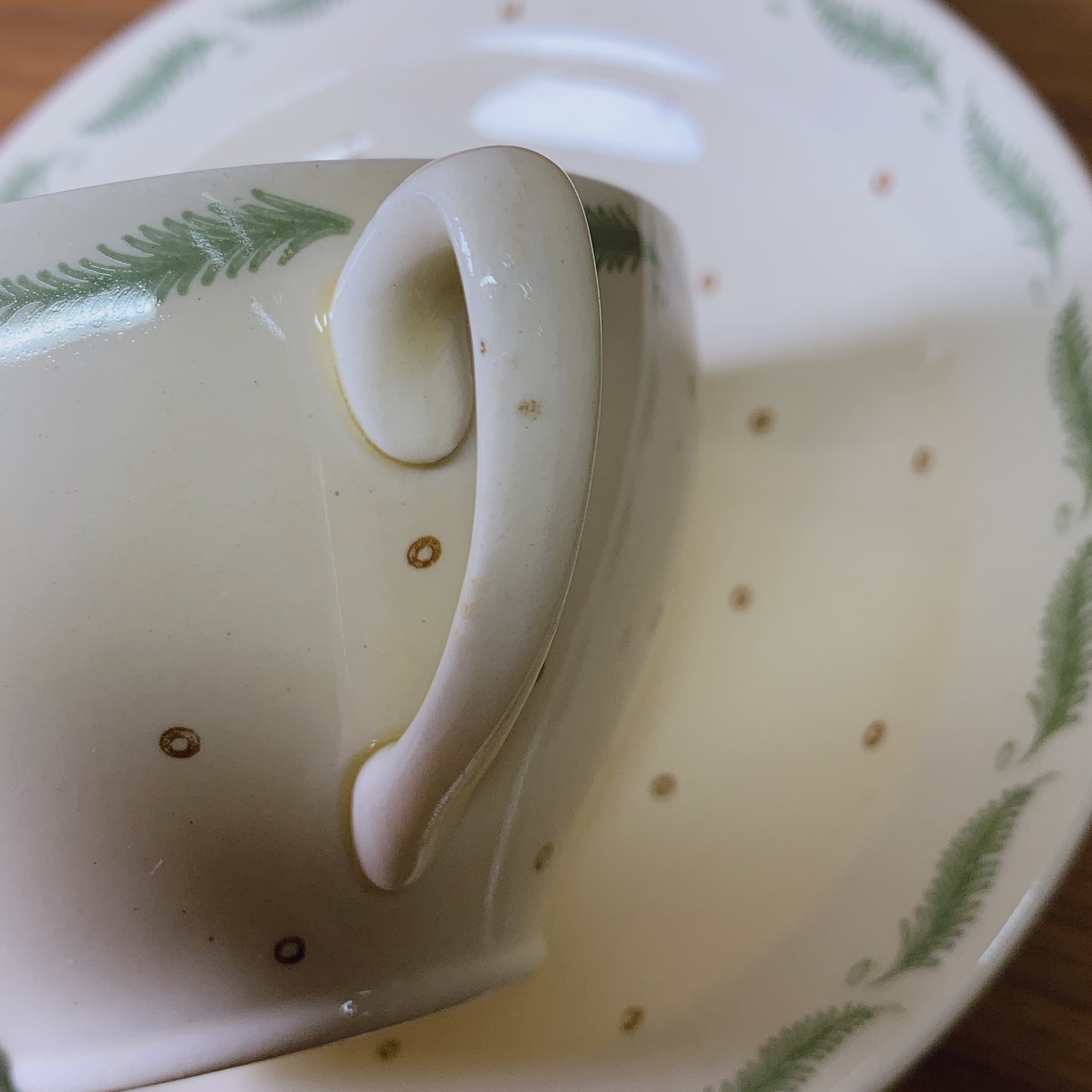 スージークーパー ウィンターサンシャイン カップ＆ソーサー イギリス