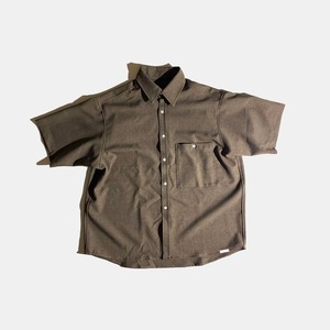 グレンチェック シャツ (Brown)