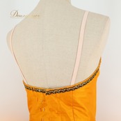 バレエ 衣装 チュチュ 発表会 コンクール パキータ エトワール 黒 オレンジ レース ジュニア オレンジ系 ブラック系 エトワールコスチューム 発表会衣装 コンクール衣装 バレエチュチュ ドレス 舞台衣装 ブラックレース オレンジチュチュ バレエ用品 バレエ発表会 舞台衣装バレエ バレリーナ コールド 群舞用