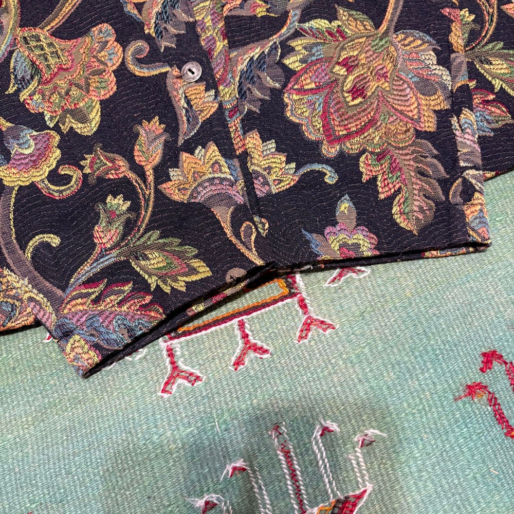 90～00sSusan Graver スーザン グレイヴァー ジャガード織り