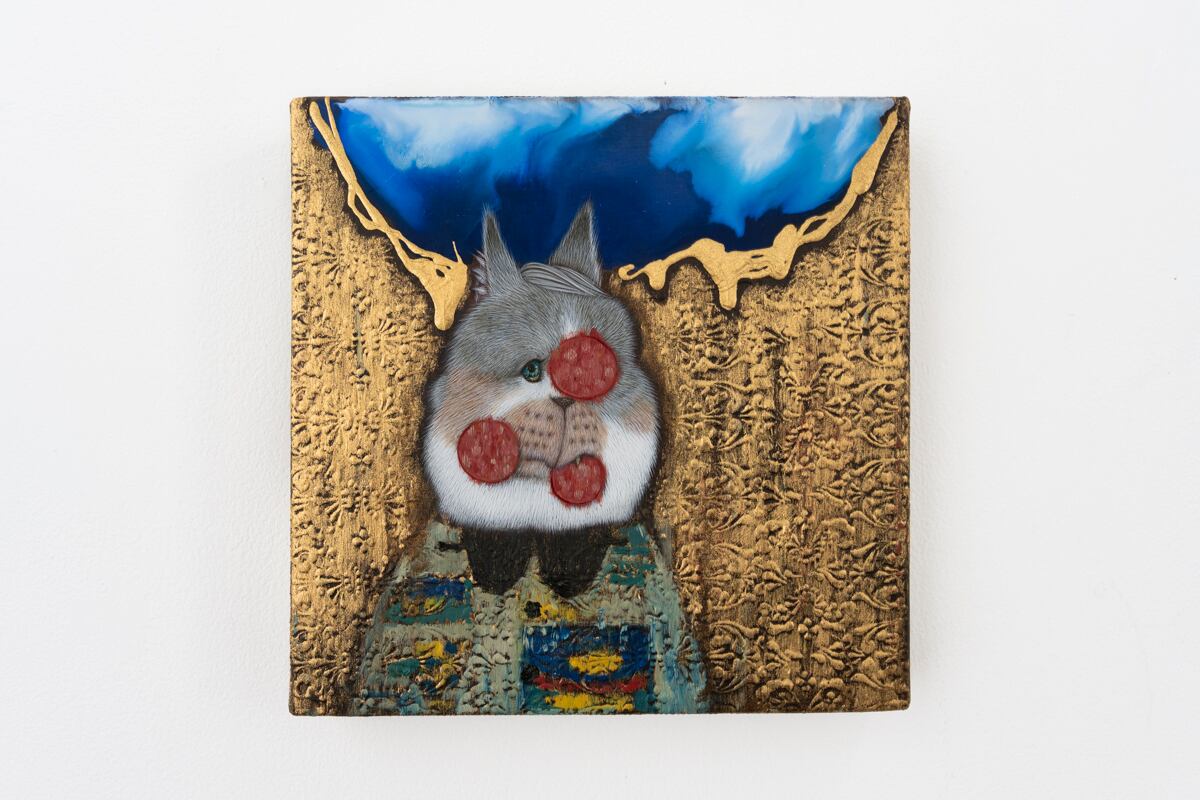 「ペパロニに殴られる」小倉ゆい 作