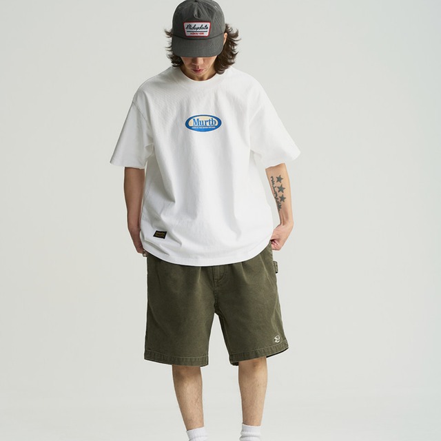 ミニマルコントラスト・ロゴTEE A2102