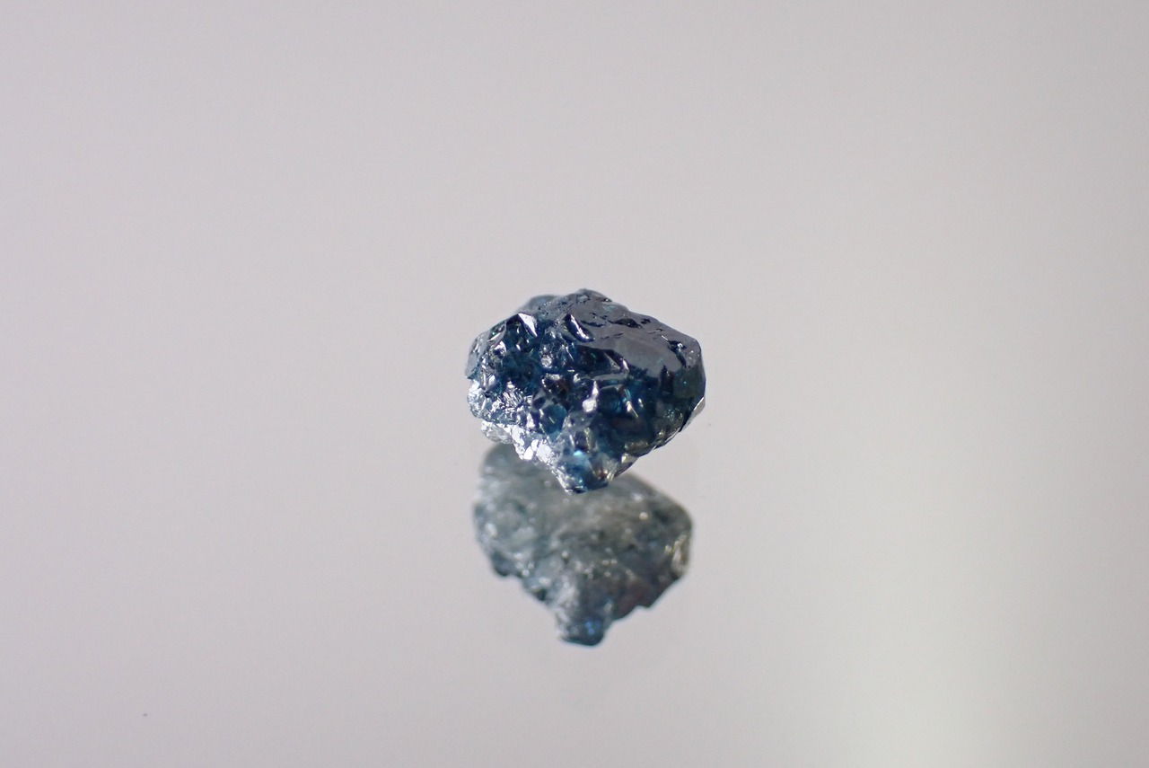 ブルーダイヤモンド原石　1.04ct　[C10‐6]