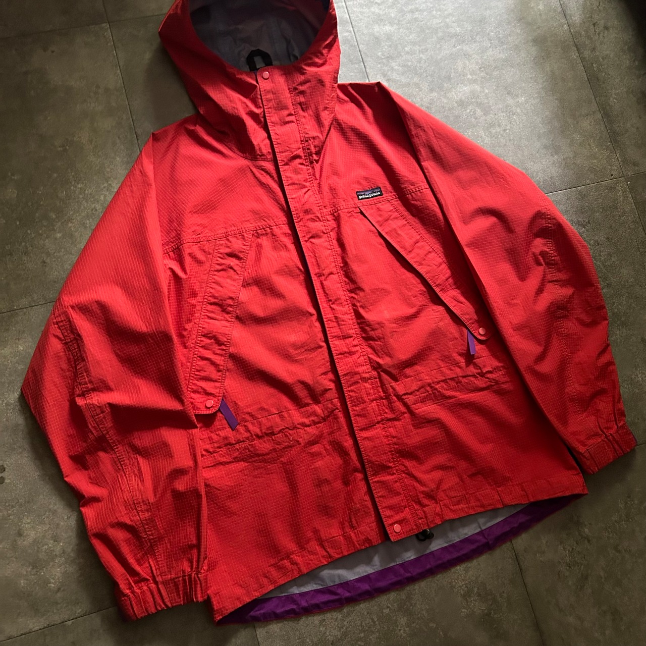 90s パタゴニア スーパーアルパイン 雪なしタグ レッド L | 東京準備室