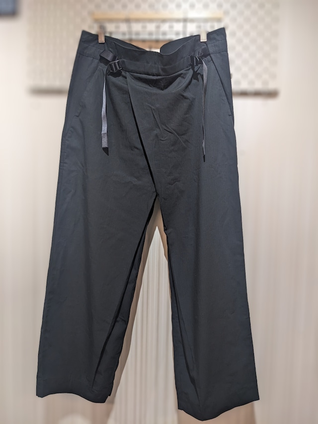 サンプル /リップストップ   DOUGI  PANTS   Lサイズ   BLACK    CCP   [PT-OB10]