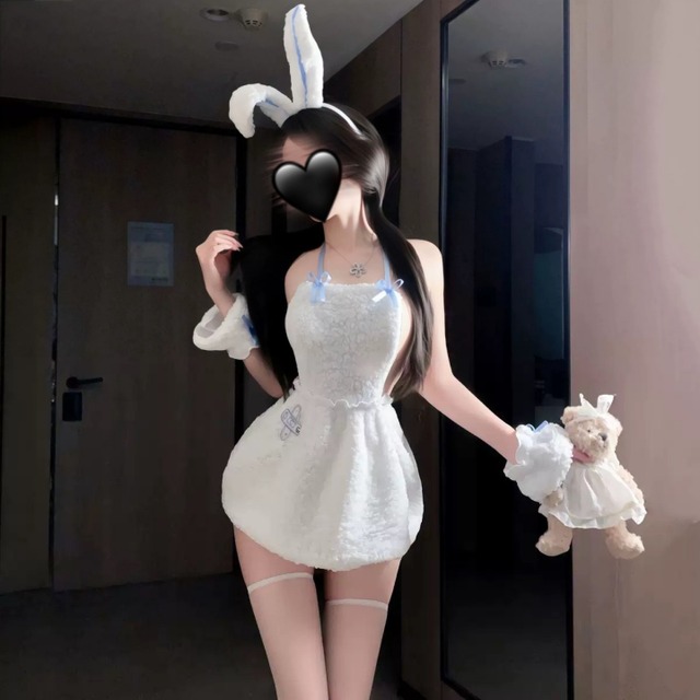エプロンボアバニーコスプレ【No.3259】/かわいいレディースコスプレ衣装