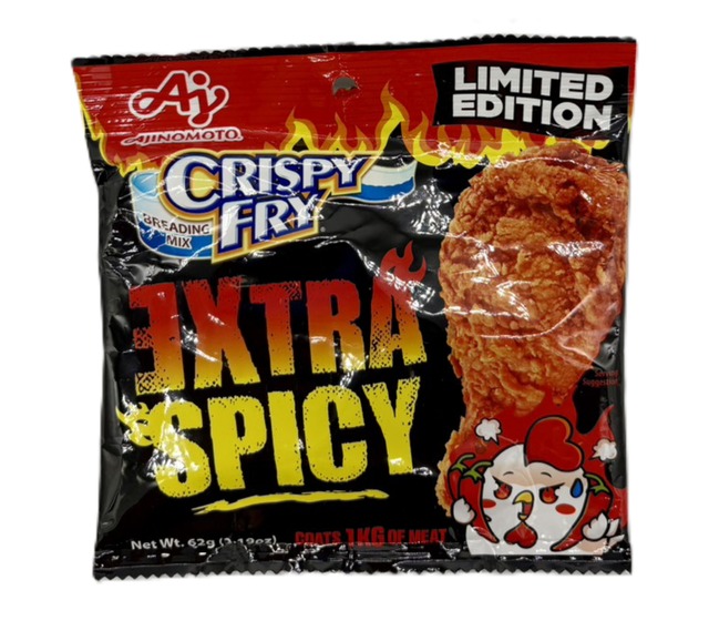 AJINOMOTO CRISPY FRY EXTRA SPICY 62g　【味の素 クリスピーフライ エキストラスパイシー】