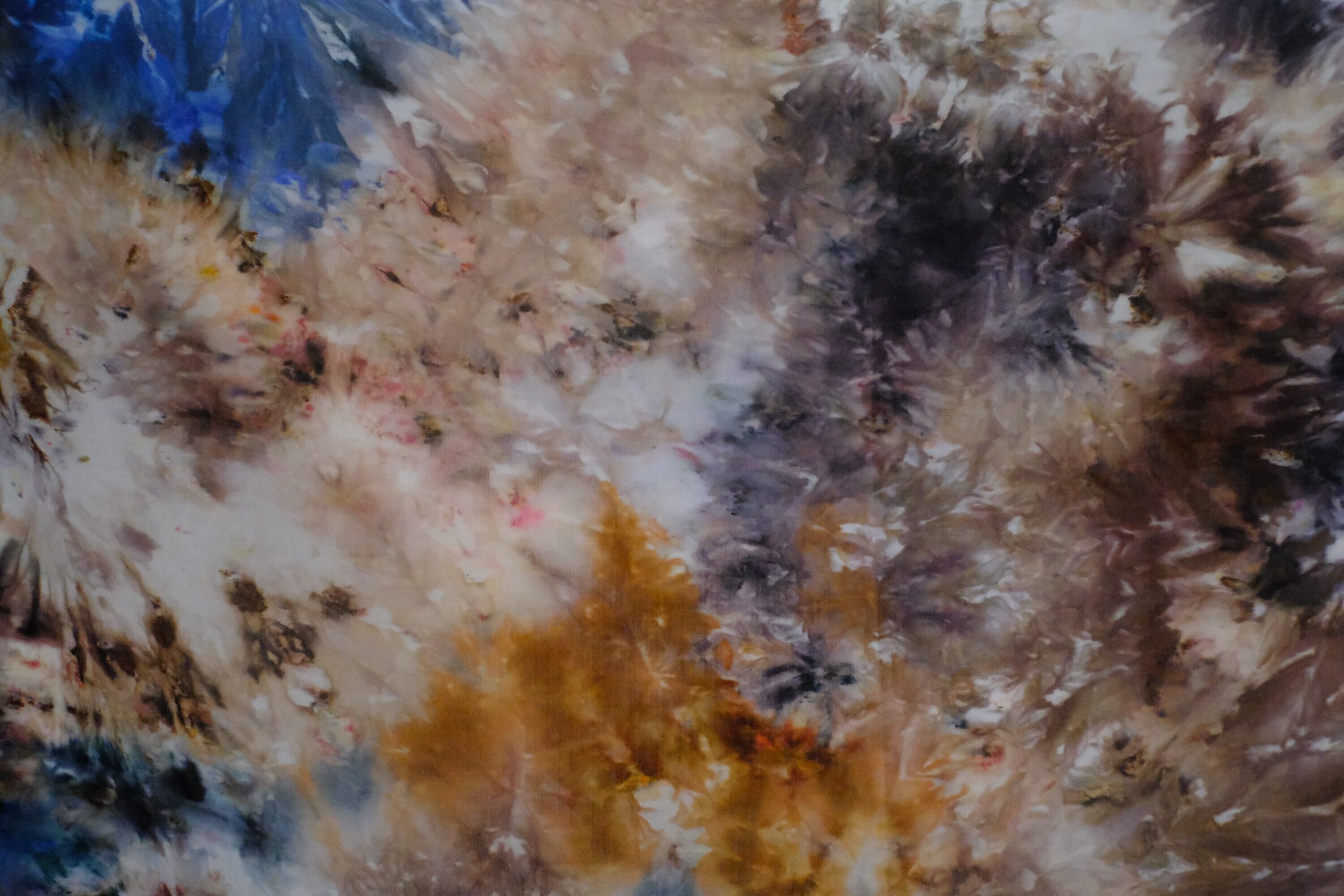 コットンシルクスカーフ　o-0532