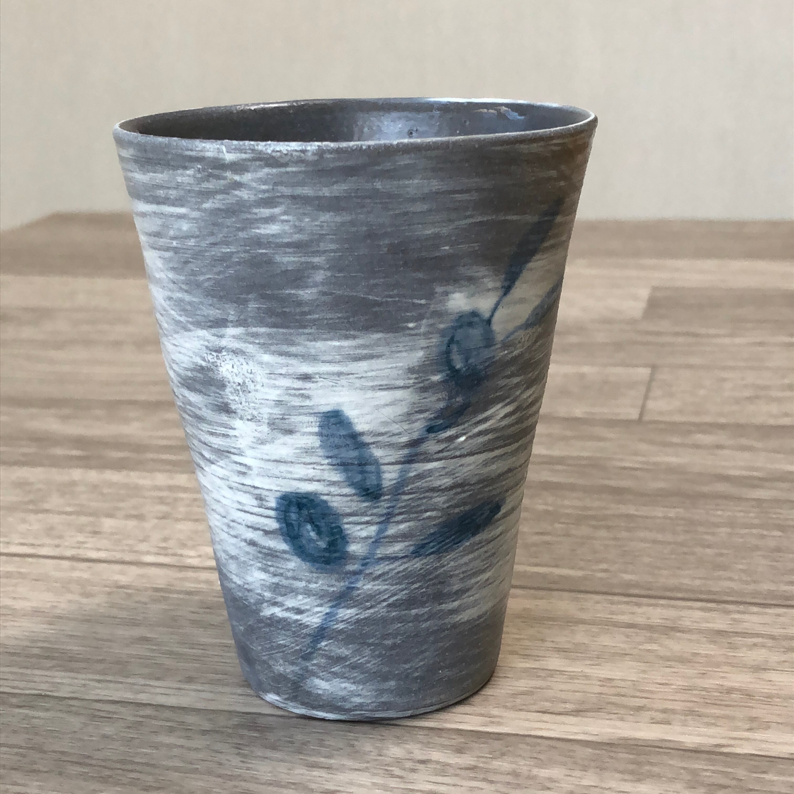 陶カップ オリーブ