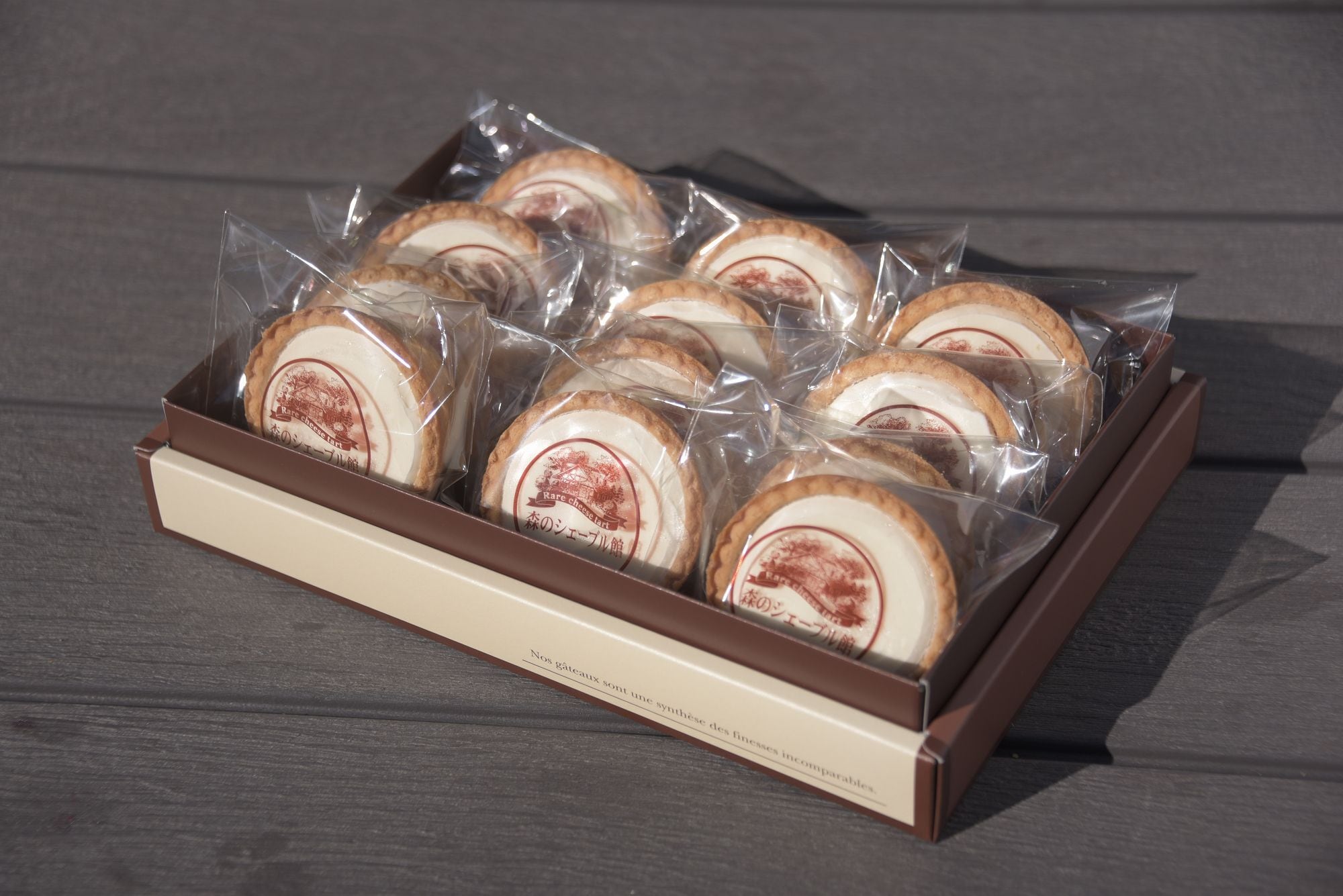 レアチーズタルト 12個化粧箱入