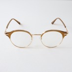 Gold Brown Glasses
