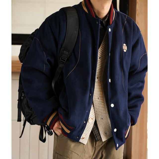 ベースボールカレッジスタイルジャケット 220342