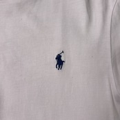POLO Ralph Lauren ポロラルフローレン クルーネック 半袖Tシャツ M/ホワイト