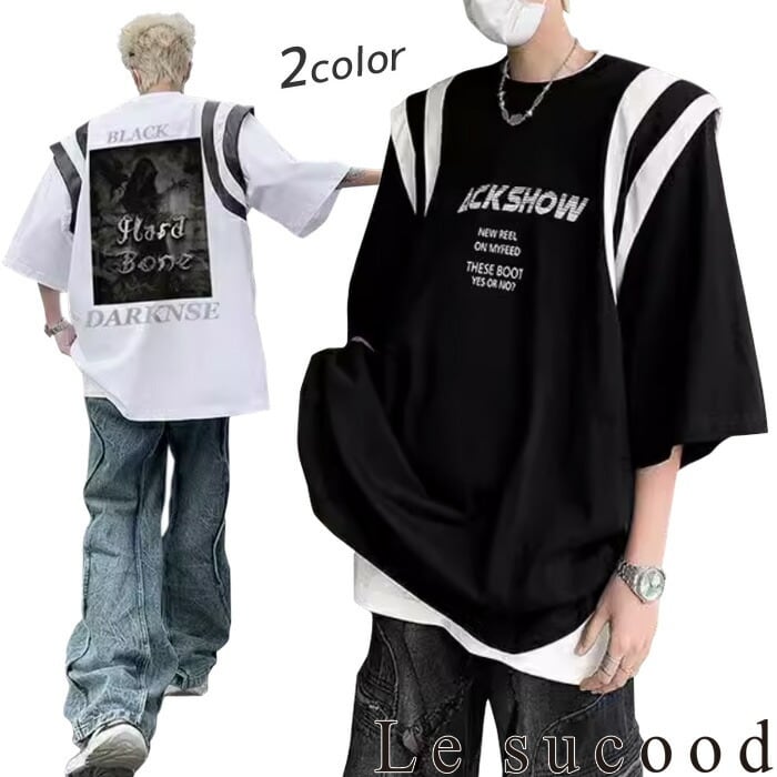 syudou加速 レイヤードフードシャツ syudou加速レイヤードフードシャツ L syudou official goods store