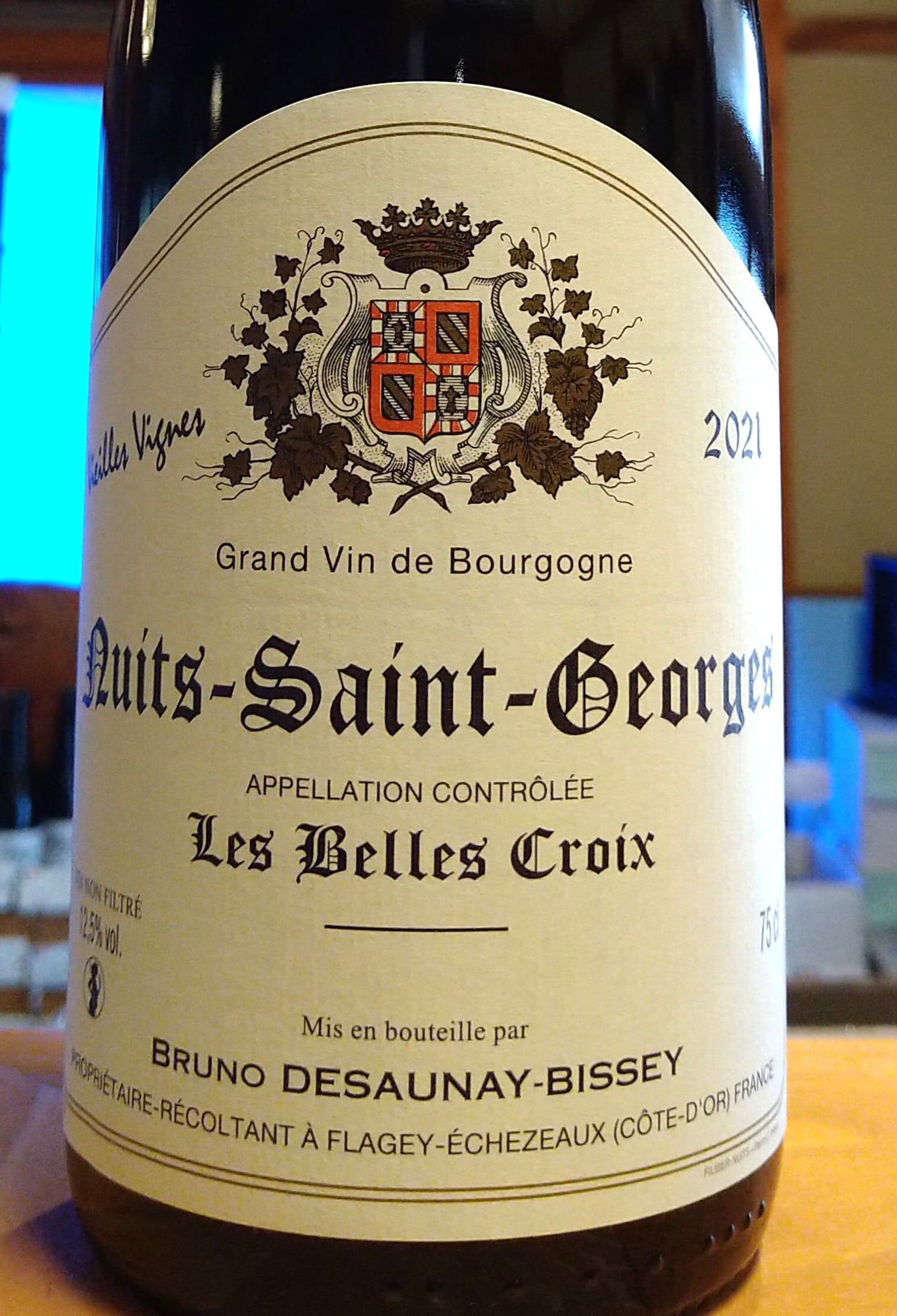 2021年[赤] ニュイ サン ジョルジュ レ ベル クロワ ヴィエイユ