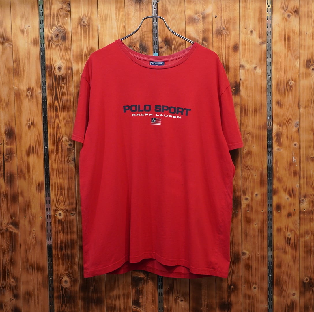 90s POLOSPORT Tシャツ L/ラルフローレン ポロスポーツ