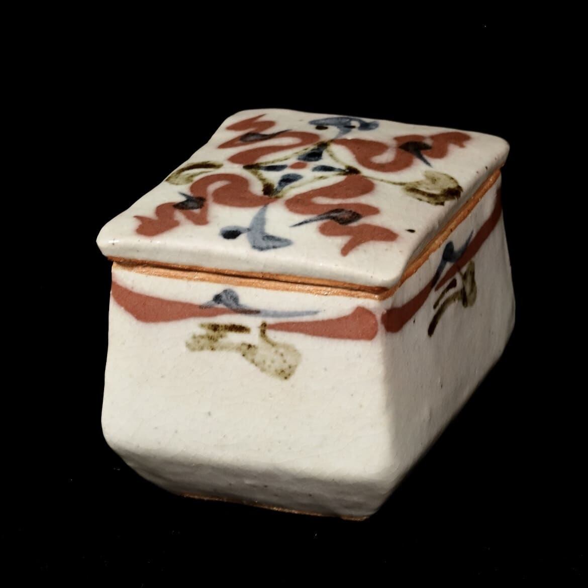 河井寛次郎 呉洲花碗 美しい景色の趣ある作品k921 河井寛次郎 呉須