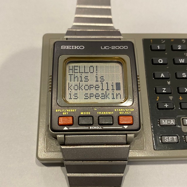 1980’s SEIKO UC-2000&2100(keyboard)
