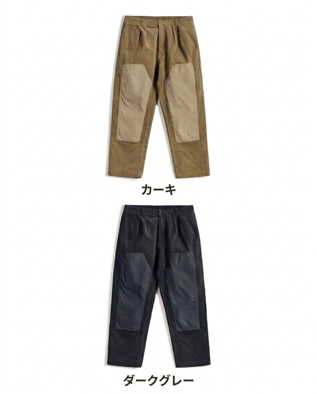 Retro Corduroy Lumberjack Pants  K0273