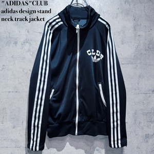 "ADIDAS"CLUB adidas design stand neck track jacket