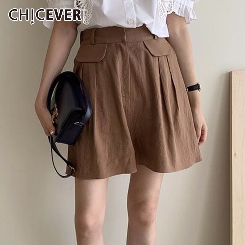 CHICEVERズボン女性チュニックウエストベルトルーズラージサイズストレートサマーパンツ服2020 大きめサイズ 夏物 ハーネス 6base587939211181