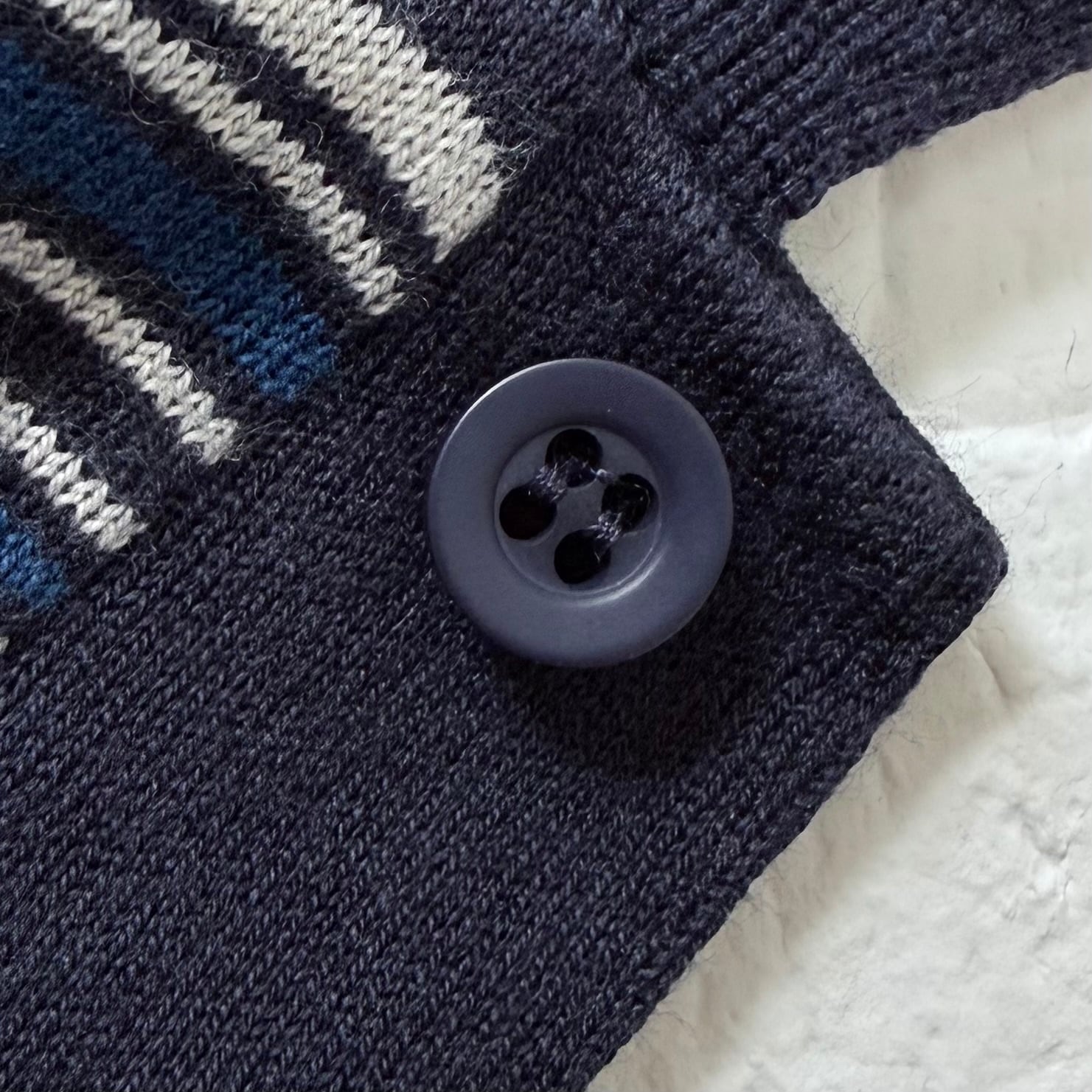 JOHN SMEDLEY 旧タグ シーアイランドコットン マルチボーダー 半袖