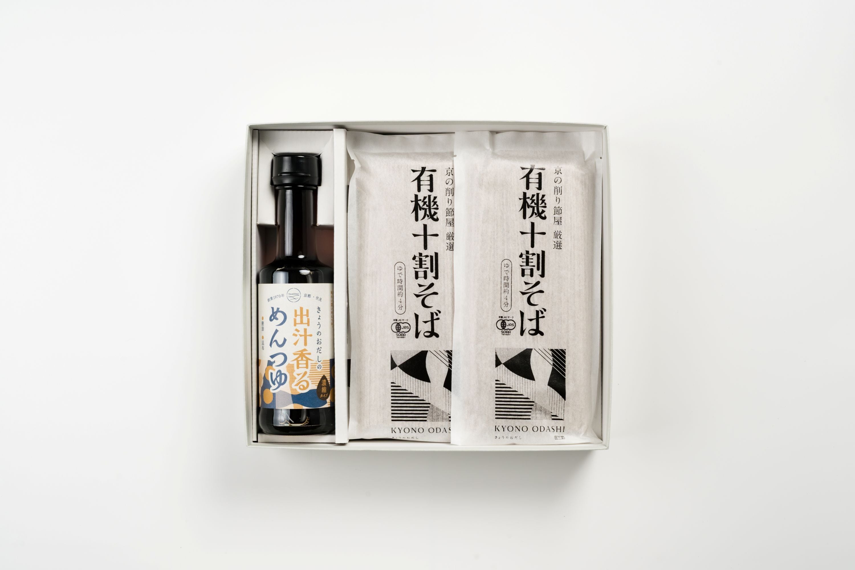 つゆか出品 出汁香るめんつゆ 有機十割そば | きょうのおだし
