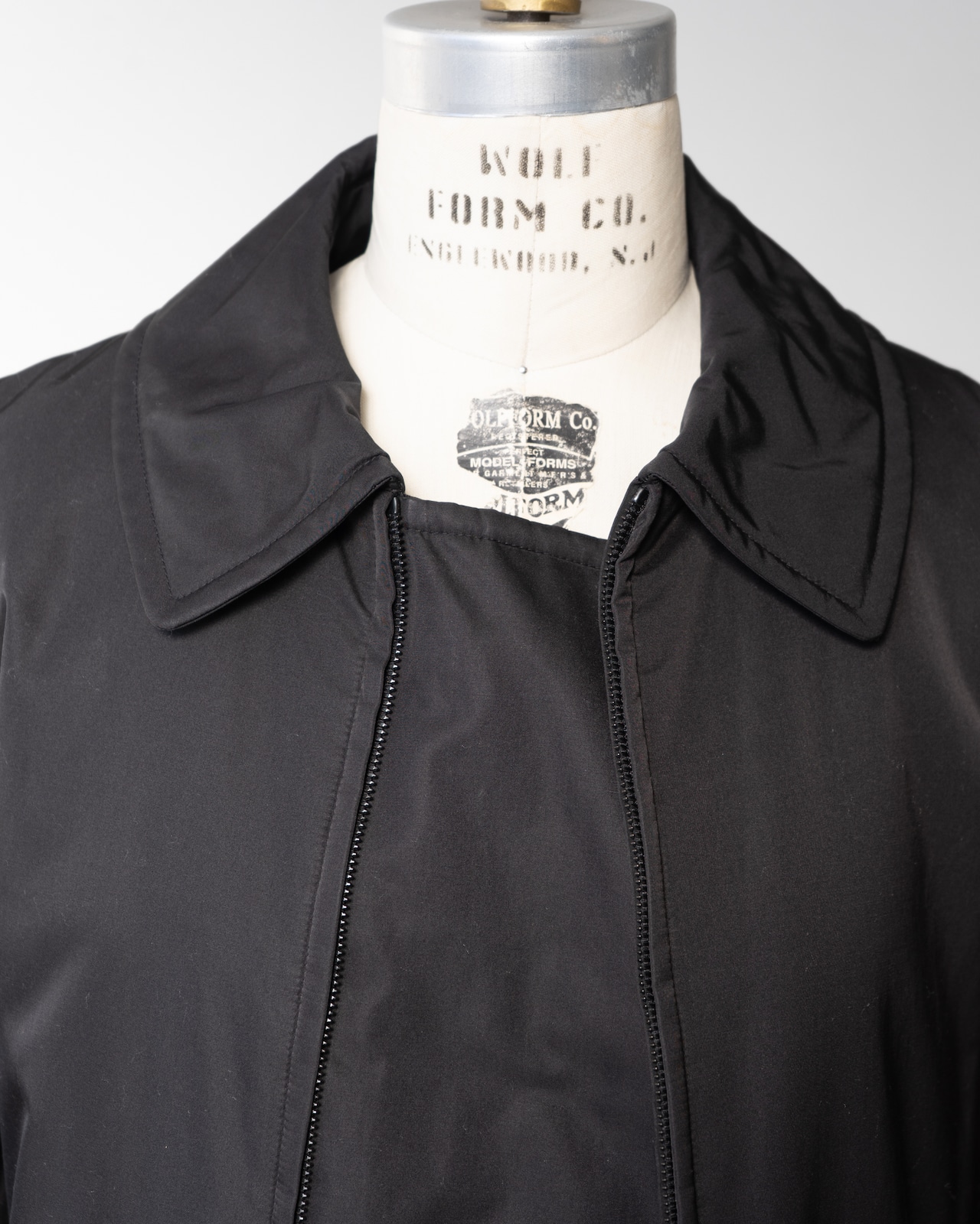 〈Hermès by martin margiela〉Silk zip blouson