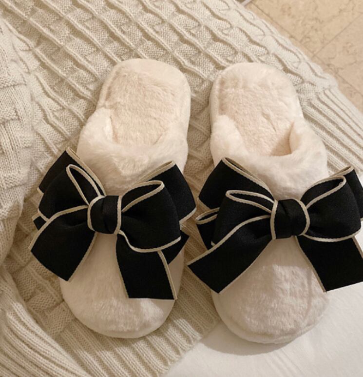 【即納1点限定sale】 Lサイズ Ribbon design slippers