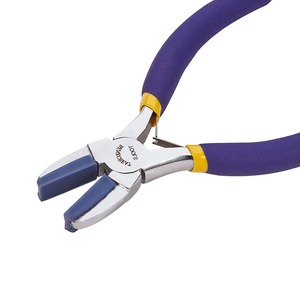 【人気】BENECREAT ジュエリーペンチ ステンレス製 青い厚いプラスティック口 ストレッチ ジュエリー作り アクセサリーツール 手芸ペンチ 手芸工具