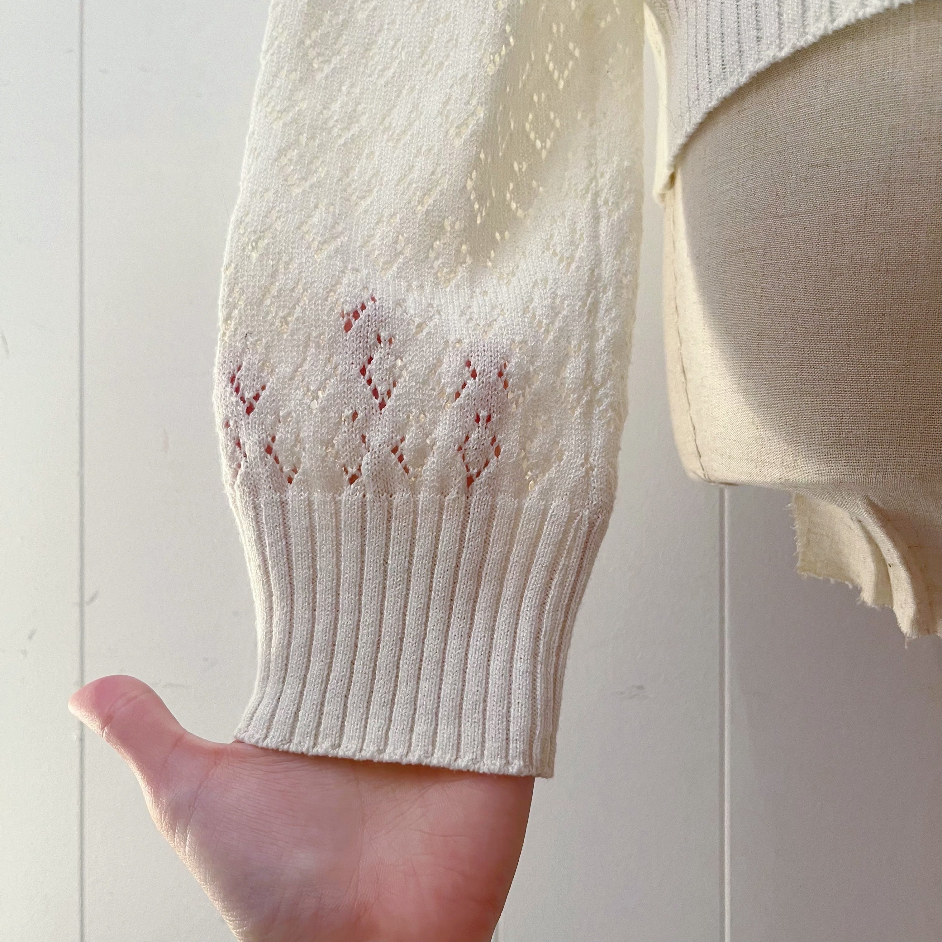 blue gingham check button cardigan