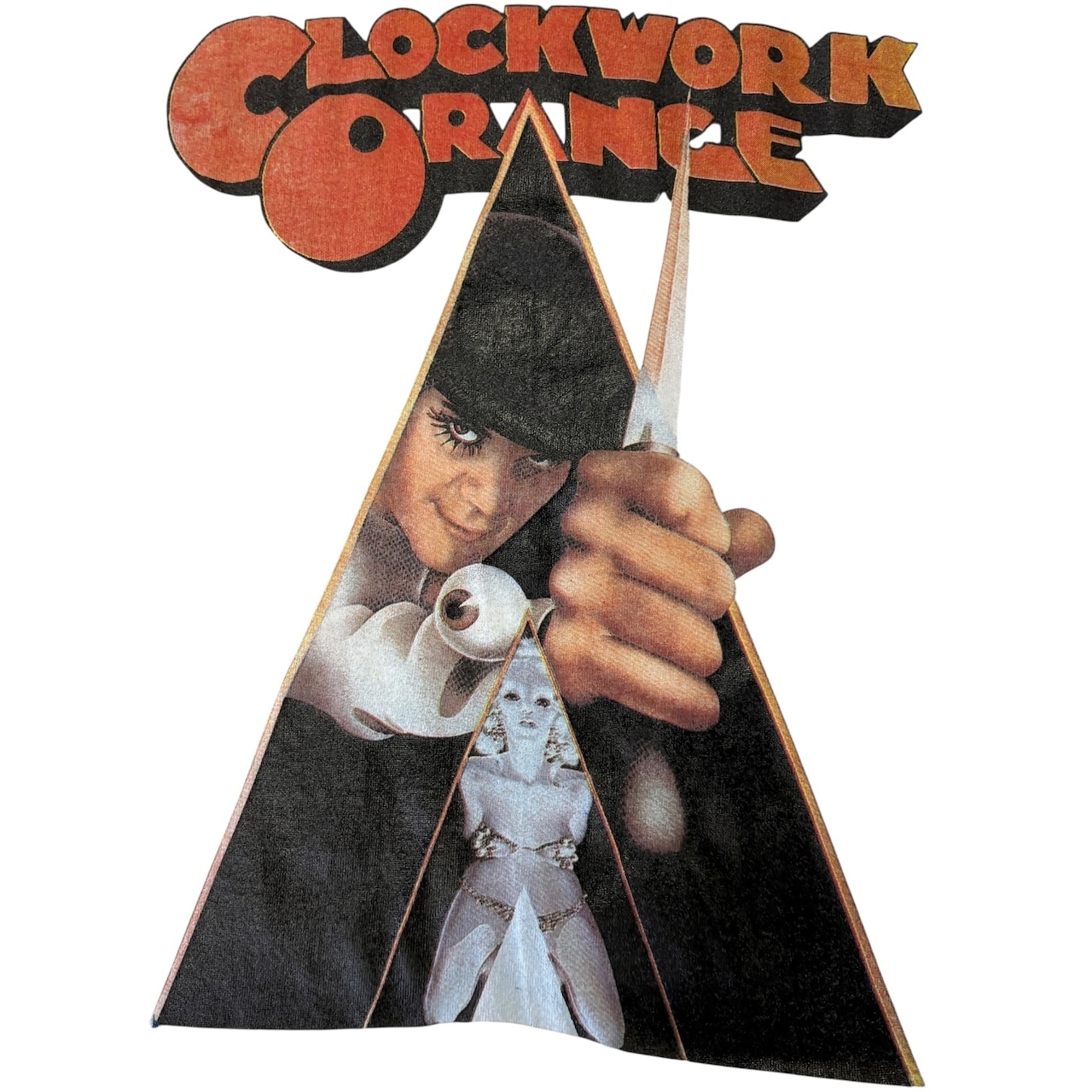 【CLOCKWORK ORANGE】時計じかけのオレンジ Vintage ロングスリーブ Tシャツ L相当