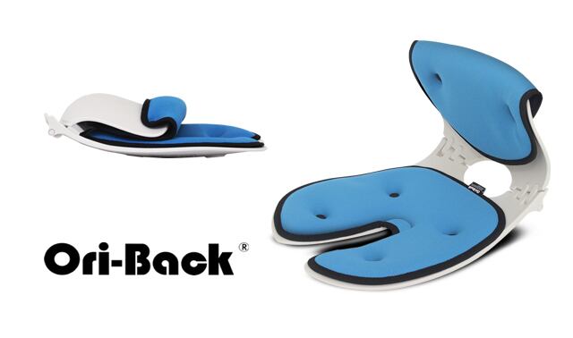 OriBack-オリバックチェア　姿勢サポート（ブルー） | 姿勢＆骨盤サポートオリバックチェア 公式ストア powered by BASE