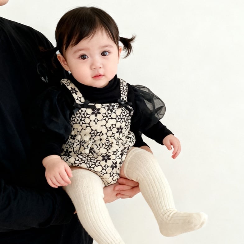 Melty  Chocolate サロペット ベージュ 洗える/S-LL】裏がサラサラ やわらか ギャザーサロペット