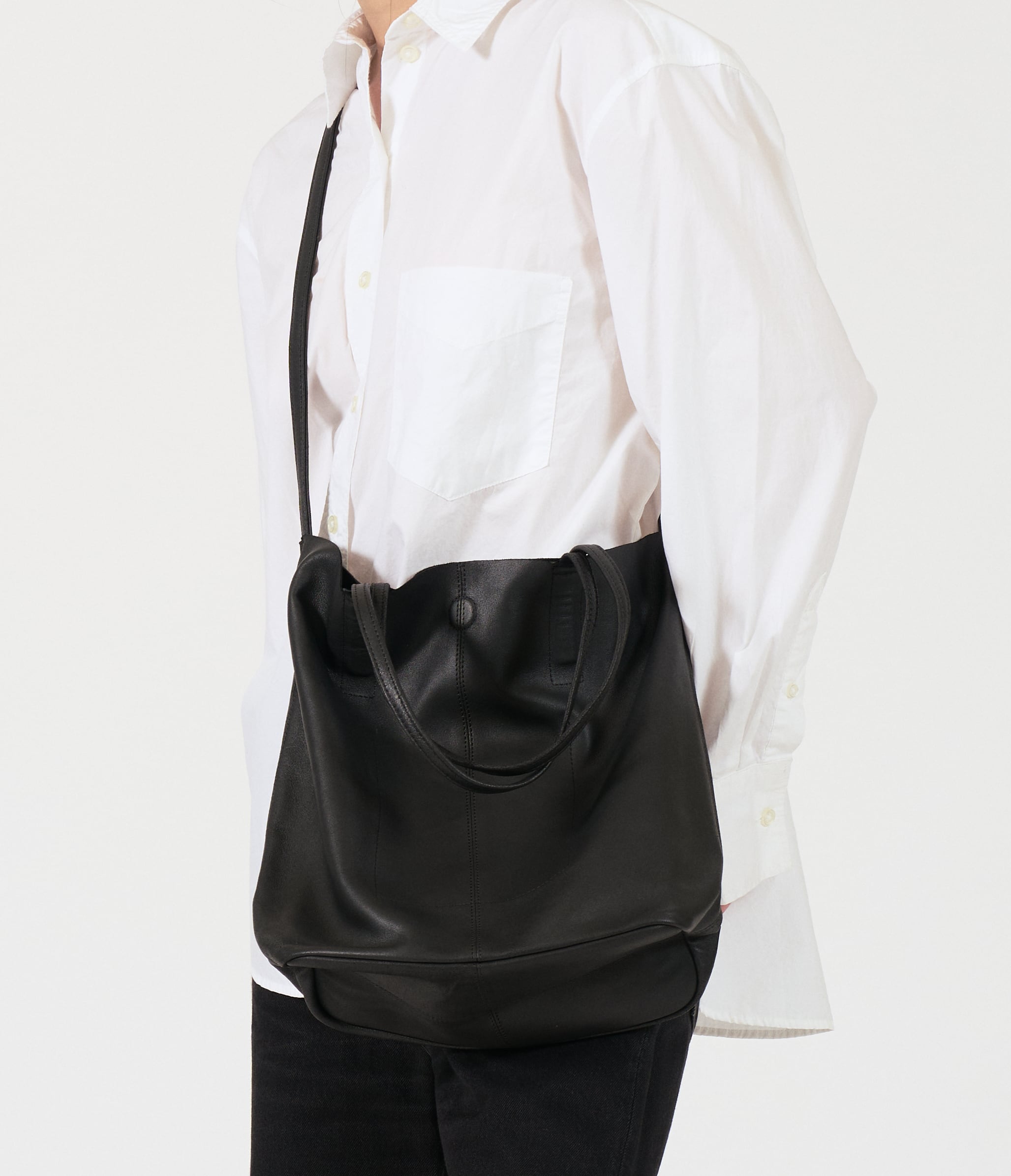 こ*け様 新品なかむ着用Morphee leather 3WAY MEDIUM 3WAY MEDIUM TOTE（M size）BLACK | Morphee（モルフェ）