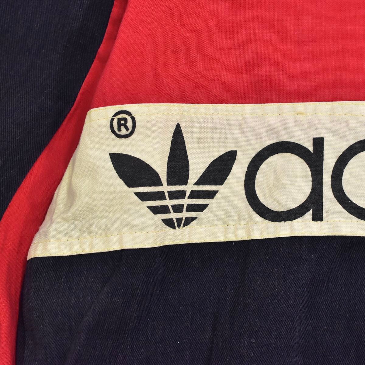 OLD adidas ドイツ アディダス コットン ジャケット ブルゾン adidas(アディダス) 西ドイツ製トラックジャケット グリーン
