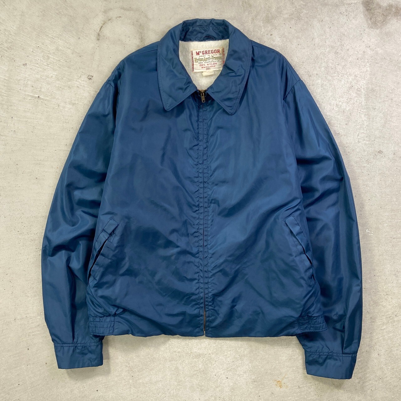 60年代 USA製 McGREGOR マクレガー ナイロンアンチフリーズ 裏ボア  