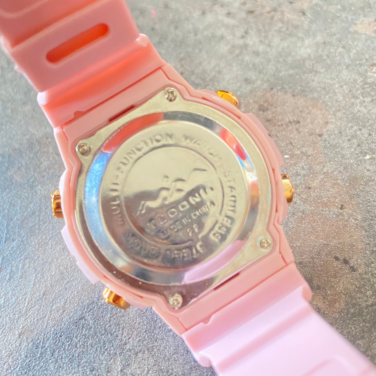 806 新品 TEDONG レディース&ガールズ 腕時計デジタル 多機能LED ...