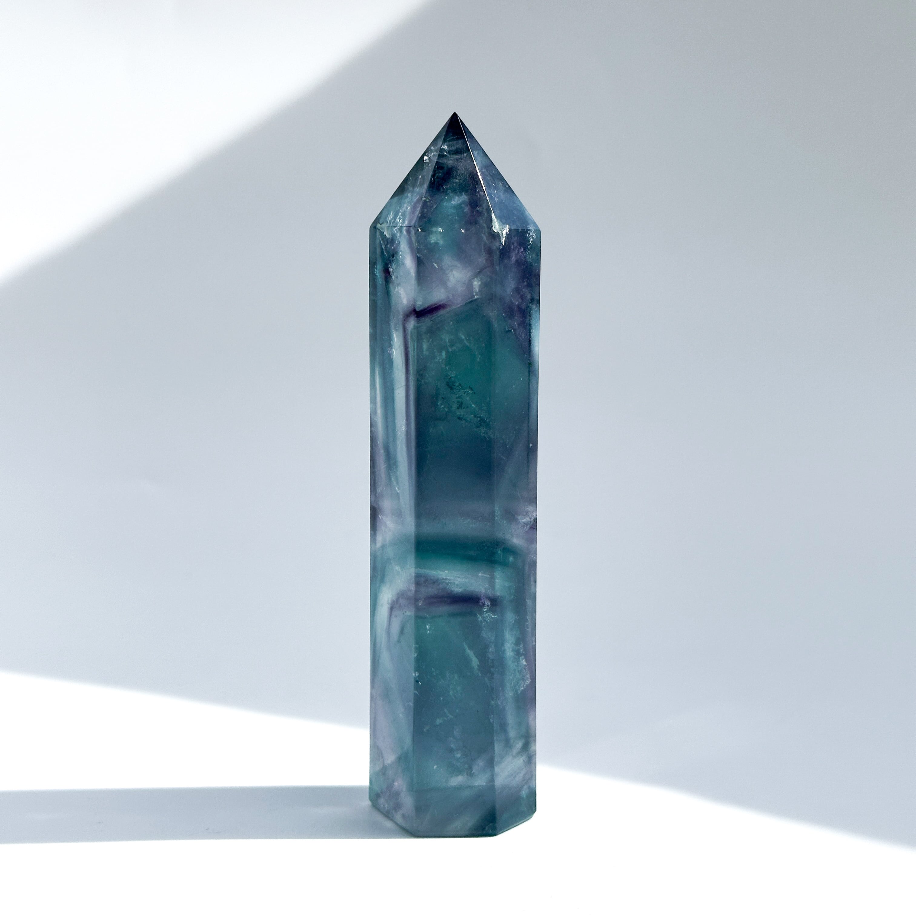 フローライト　タワー レインボーフローライト タワー型51◇ Rainbow Fluorite ◇天然石