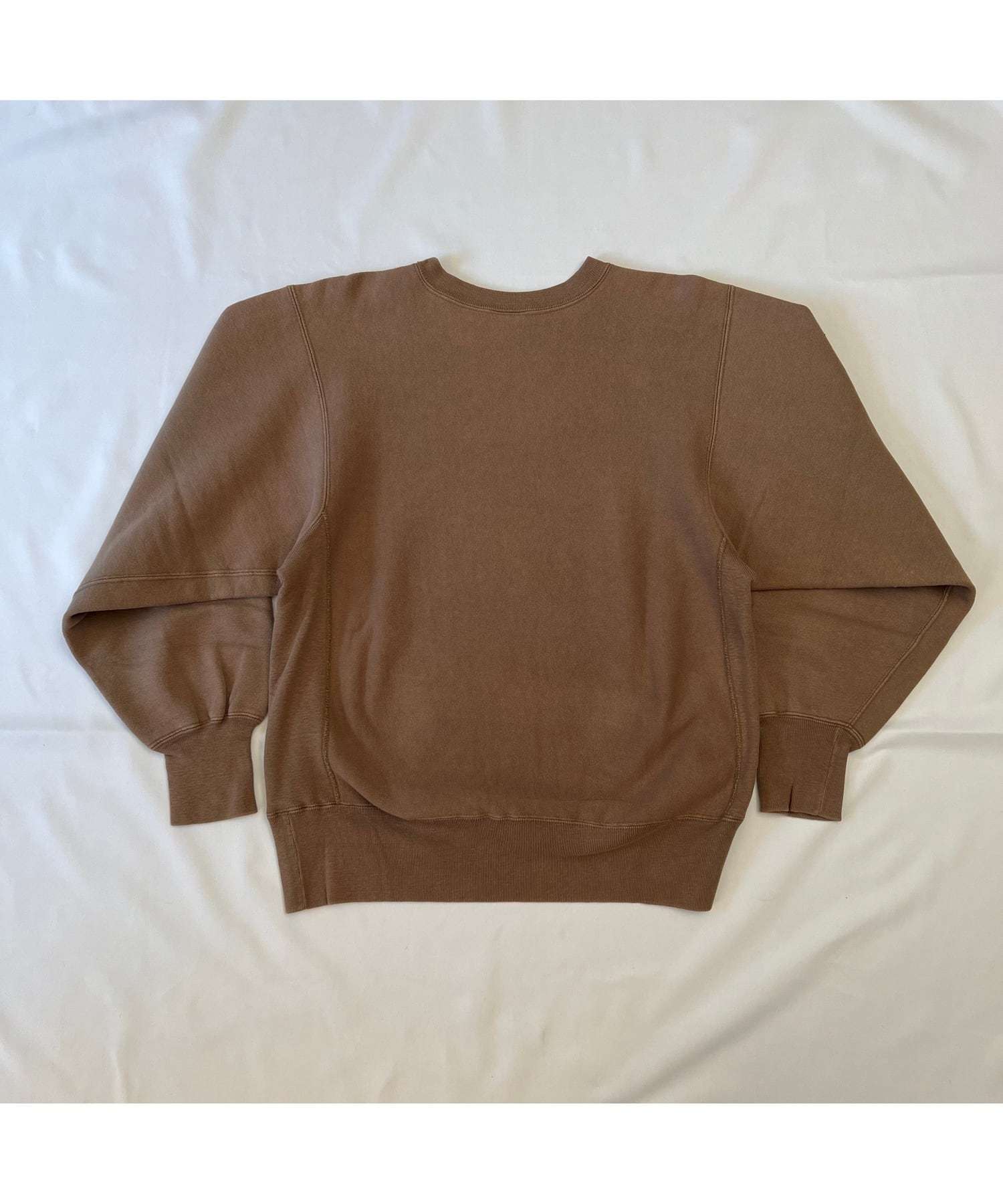 80's USA製 champion reverse weave 目あり無地スウェットシャツ