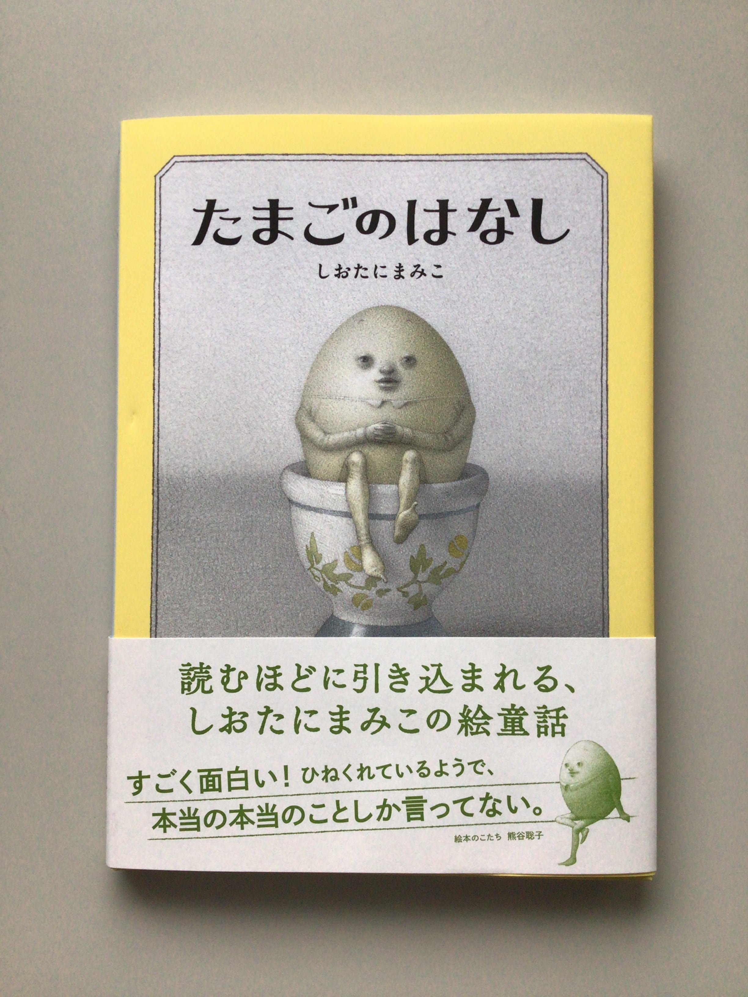 たまごのはなし しおたに まみこ ブロンズ新社 21x16cm 小さな絵本屋さんスケッチブック