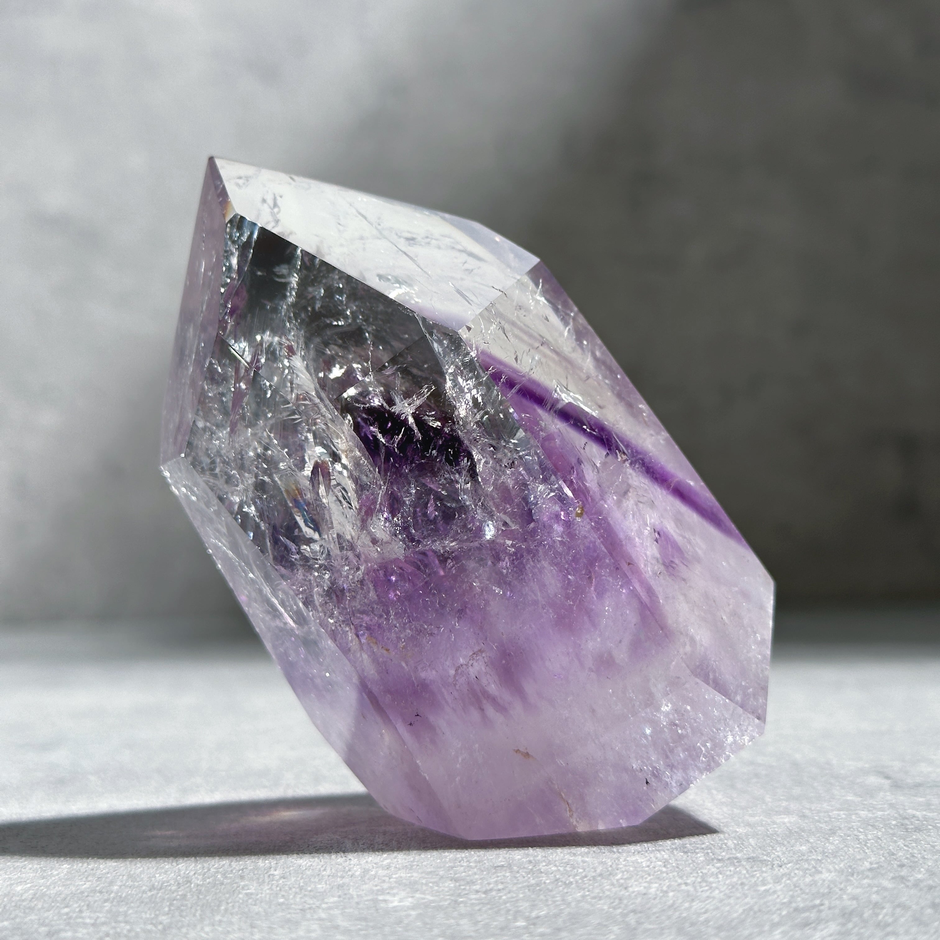 ハイクオリティ】ファントムアメジスト フリーフォーム35◇ Amethyst