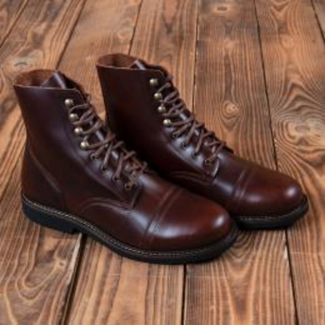 Pike Brothers 1966 Low Quarters Cognac Oiled Boot＊ | Randy's Store