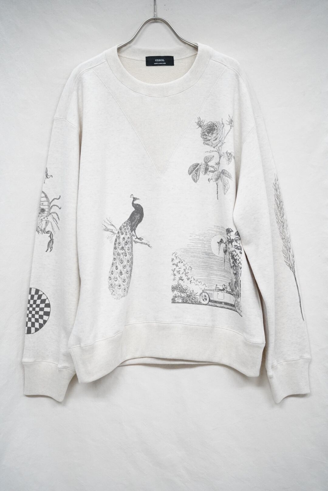 マルチボーダーシリーズ ensou Bones Sweatshirt | shanthasportsware.com