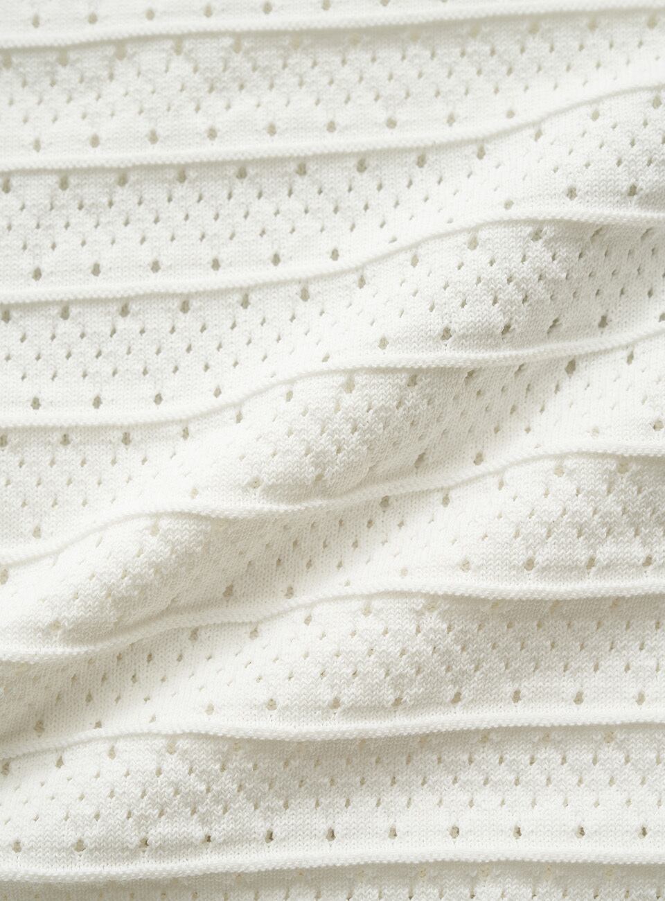 6月中旬発送 [The Barnnet] Helen Logo Jacquard Knit Top_Ivory 正規
