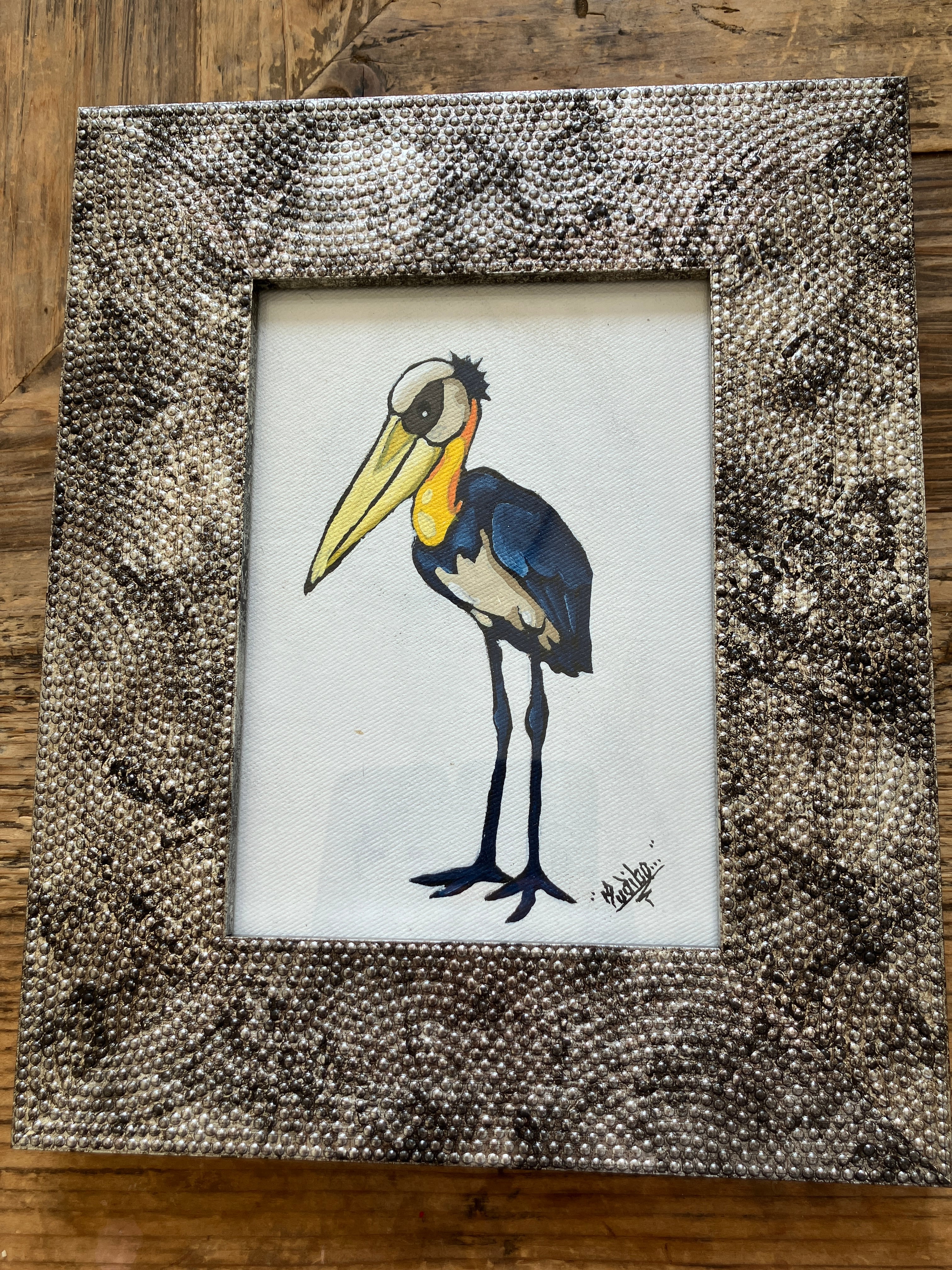 mudiboさんの原画 = アフリカハゲコウS =